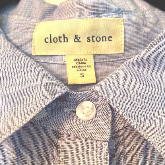 Cloth & stone button tunic - Picture 3 of 5